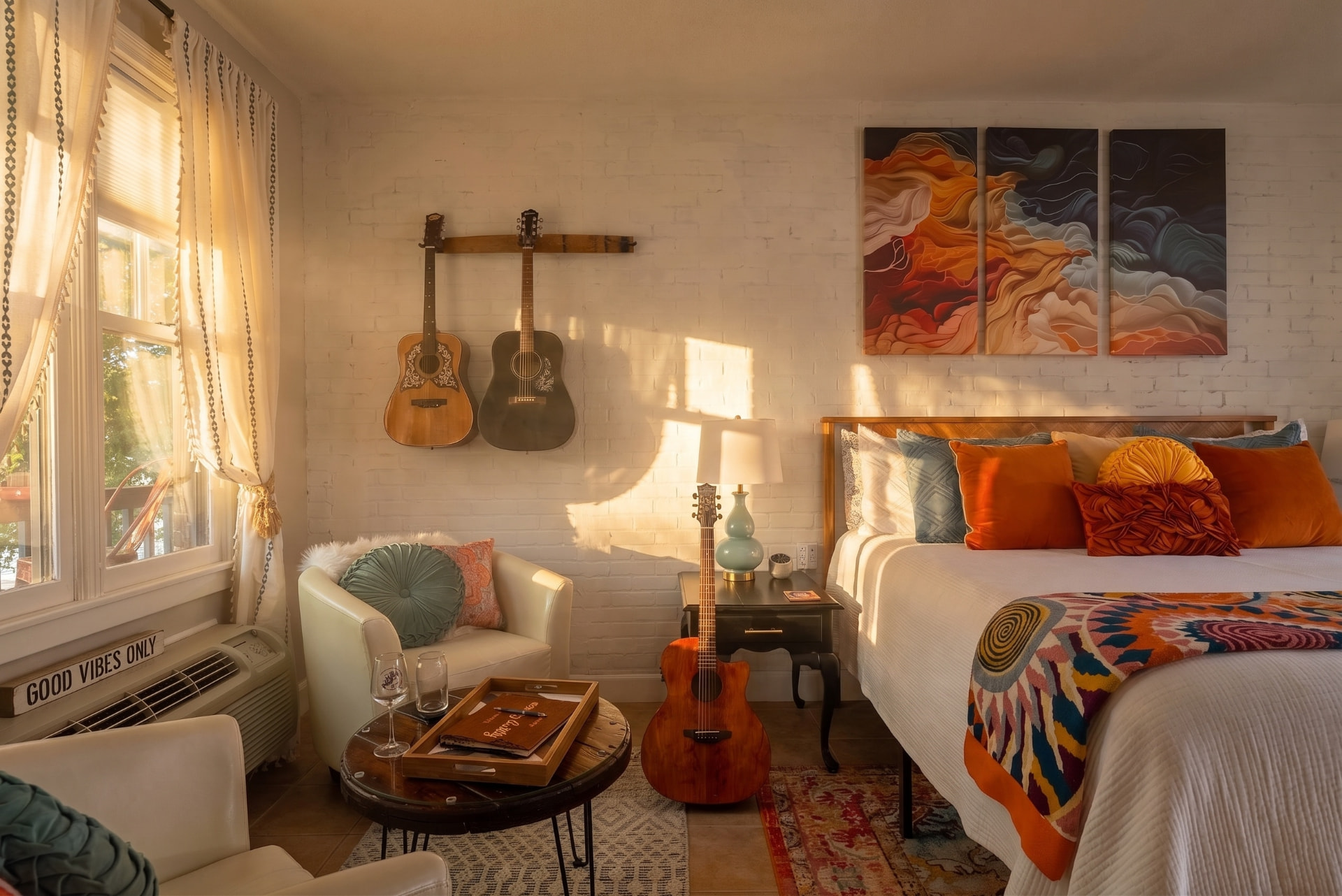 Lifestyle and detail photography for a vacation rental in Northwest Arkansas